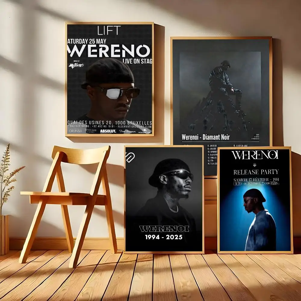 Werenoi P-Pyramide Singer Poster Matte Self-Adhesive Wall Art Print Living Room Bedroom Home Decor