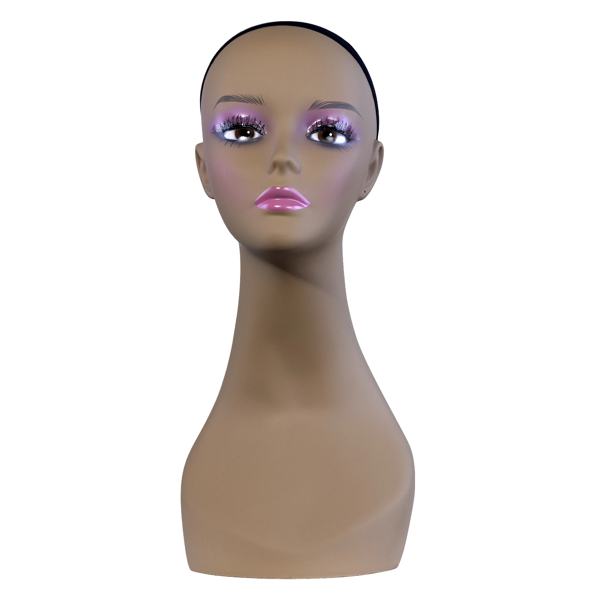 

1PC Femlae Wig Mannequin Head Display Props Mannequin Head with Shoulders Bust USA Warehouse Free Ship