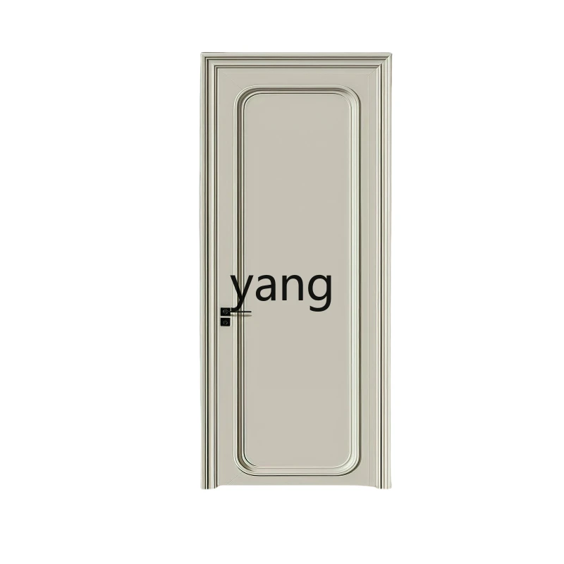 LH  silent French retro bedroom door solid wood composite room door