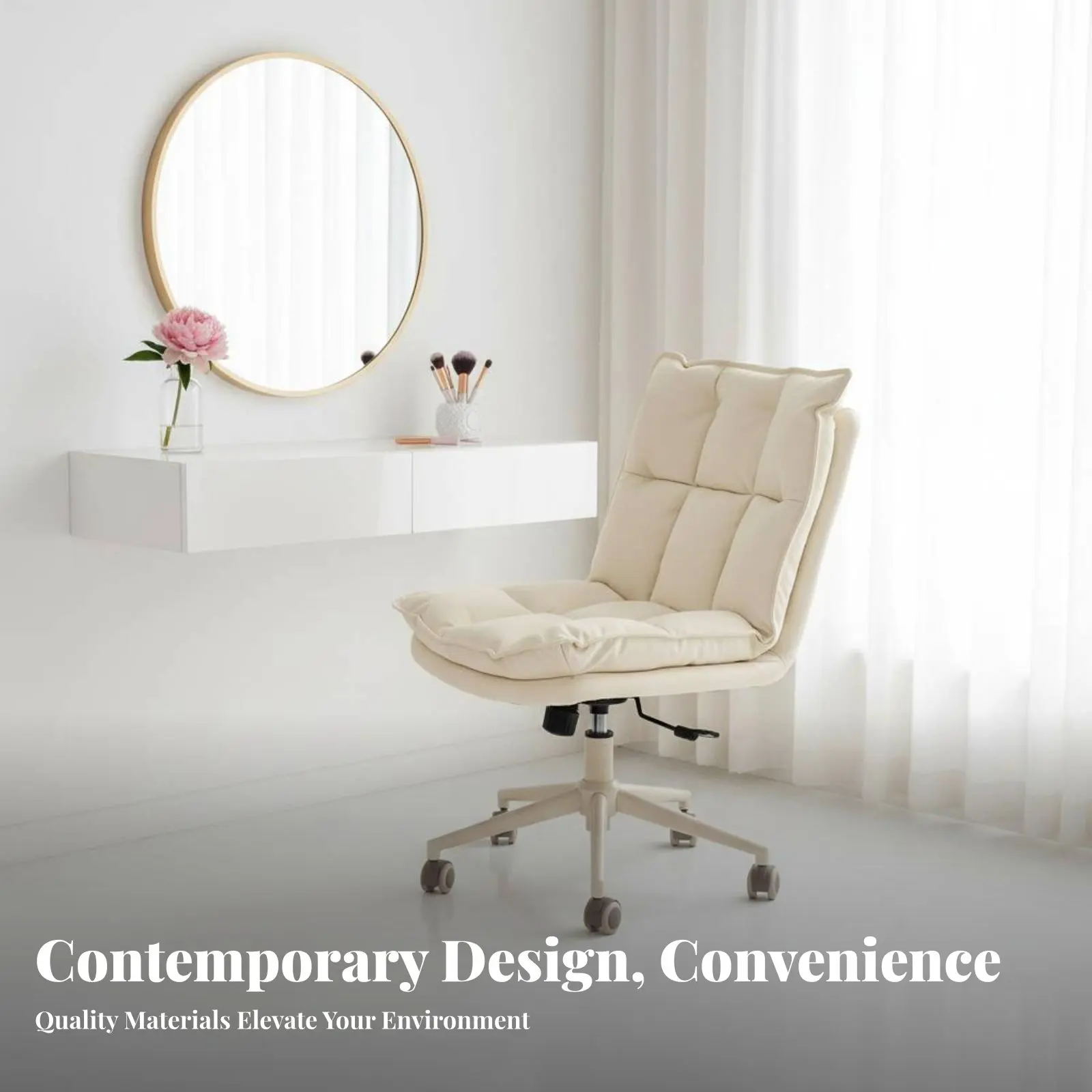 Armless Upholstered…