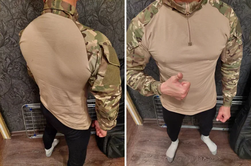 قمصان تكتيكية رجالية قطنية بأك - مراجعة Hunting Outdoor Apparel وسعره