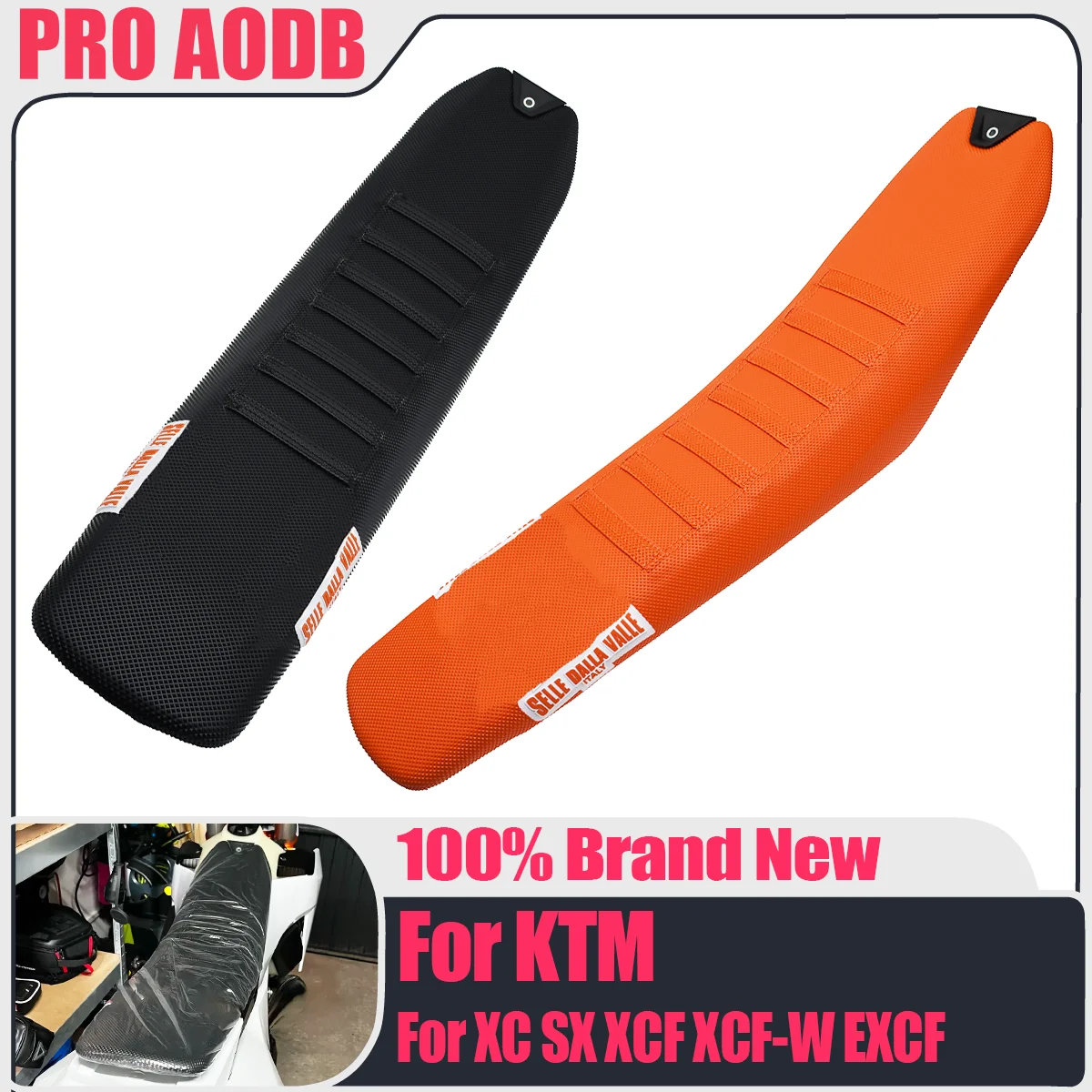

For KTM 2020-2025 Motorcycle Seat Cushion 30mm Lower Than Original Height Pit Bike Saddle EXC EXCF SX SXF XC XCF XCW XCFW