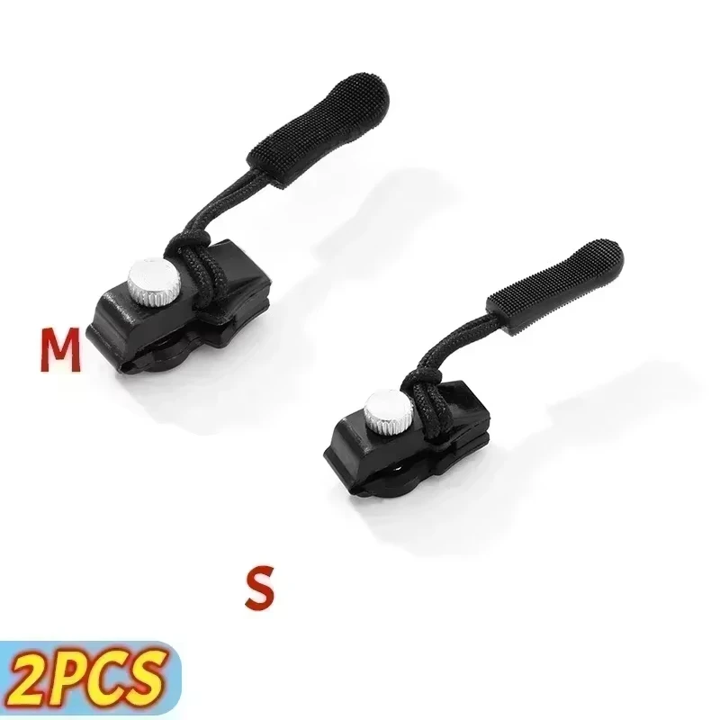 Reißverschluss Reparaturset Universal 2-6pcs Ersatz Zipper Kopf Sofort Reparatur 3 Größen Schieber Fix Kaputte Reißverschlüsse Kleidung Taschen Nähen DIY Zubehör Werkzeuge Praktisch Langlebig Tragbar – Detail 13