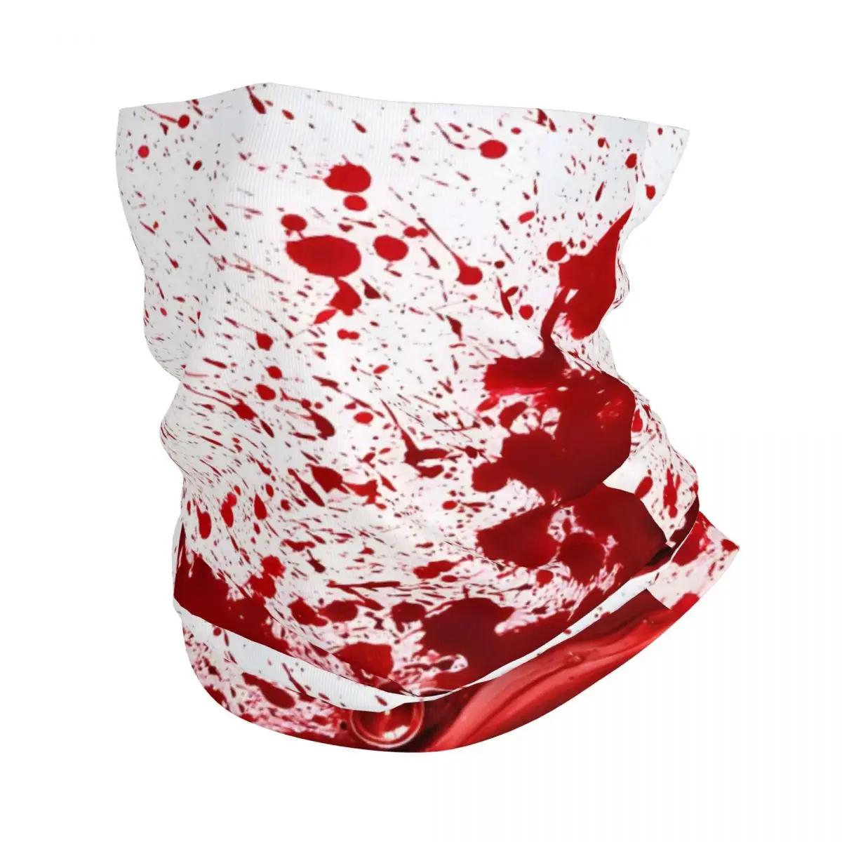 Blood Splatter Bandana Neck Cover Wrap Scarf Balaclava Cycling Unisex Adult Breathable