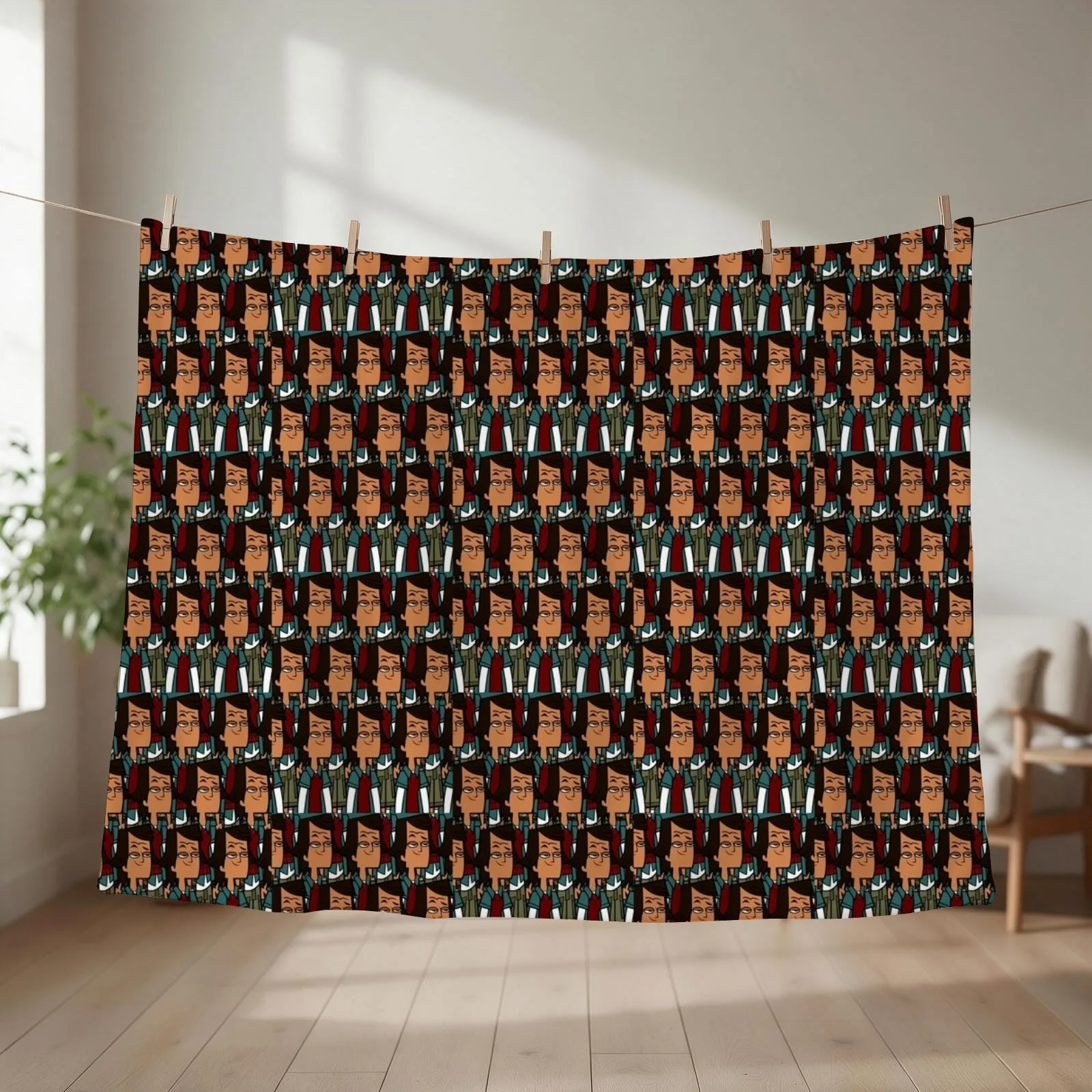Total Drama Noah Graphic Throw Blanket Warm Extra Large Throw For Baby Comforter Blankets
