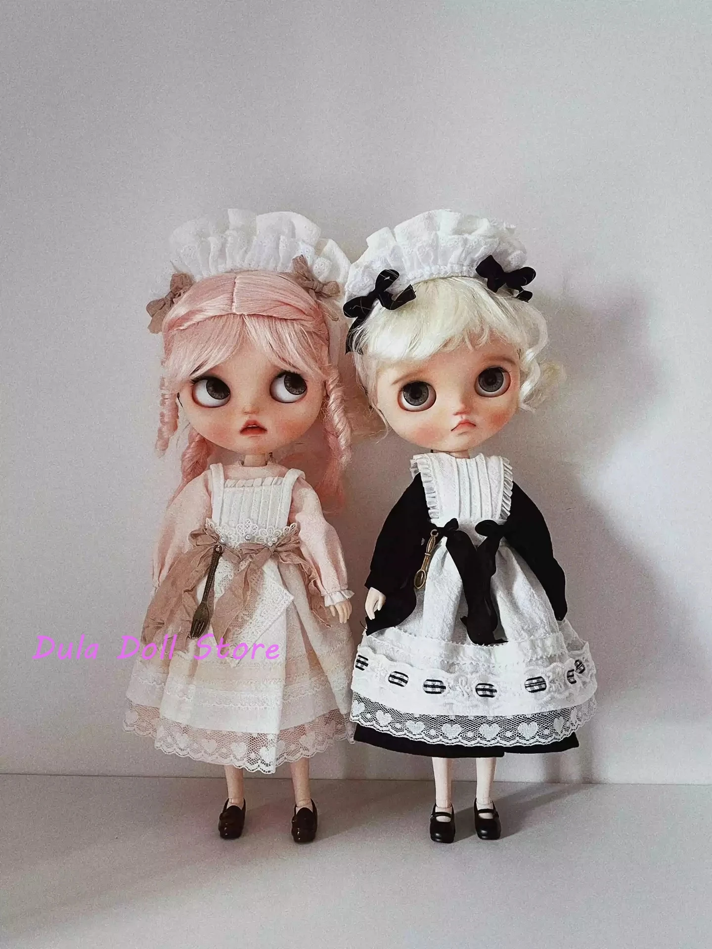 

Одежда для куклы Dula, платье маленькой горничной, костюм, платье Blythe ob24 ob22 Azone Licca ICY jerfish 1/6, аксессуары для шарнирных кукол