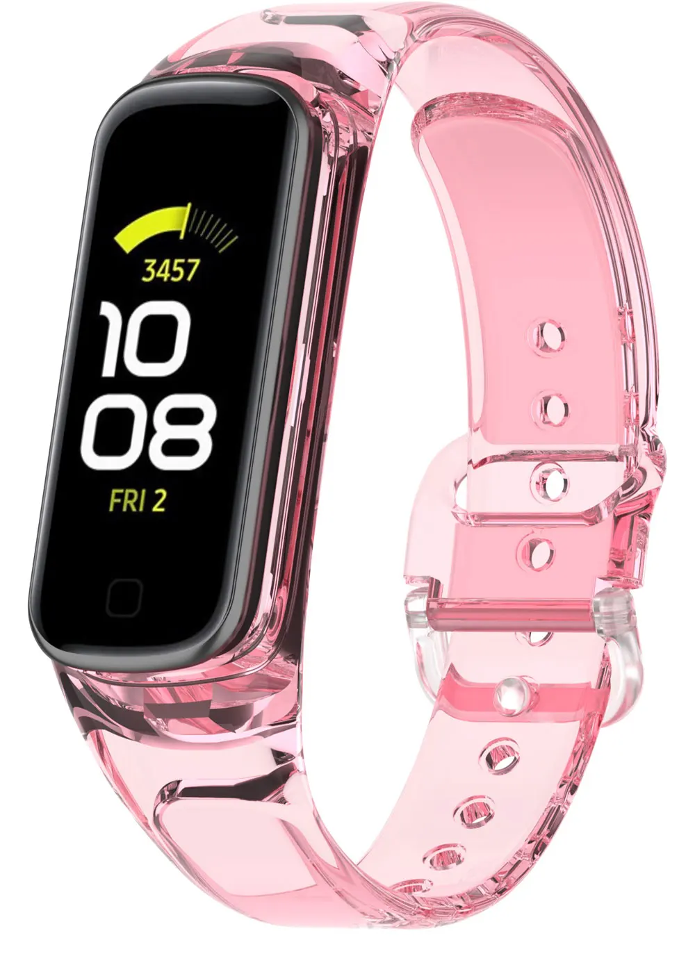 Sport Strap For Samsung Galaxy Fit 2 SM-R220 Band Replacement Bracelet For Galaxy Fit 2 SM-R220 Watch Correa Transparent