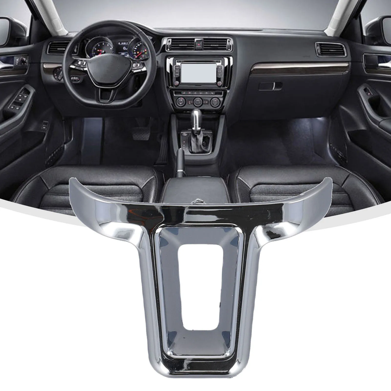 For MK5 For Golf 6 MK6 Steering Cover Car Sequin Trim Stable Characteristics Brand New Easy Installation Perfect Match