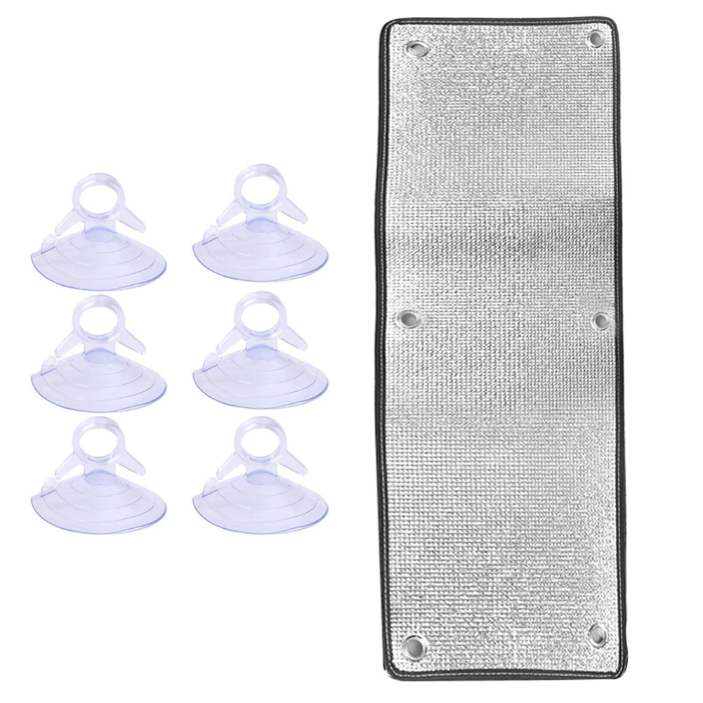 Window Sun Shade Film Double-Layer Aluminum Foil Window Insulation Film Thickened Sash Roof Sunshade Protector Pad