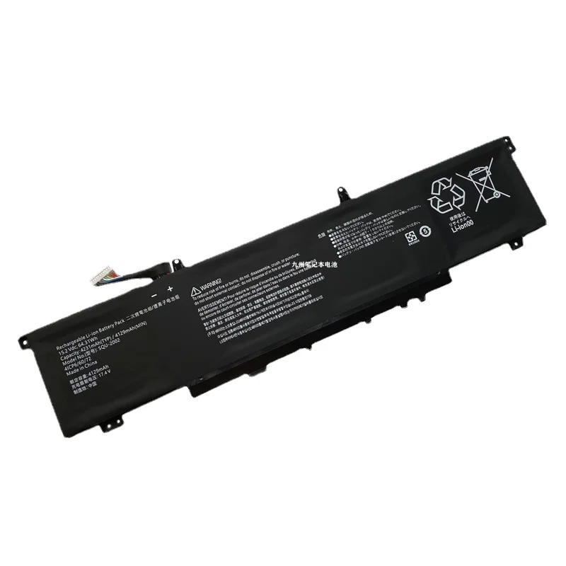 

15.2V 64.31Wh New Genuine SQU-2002 OEM Battery for Thunderobot Zero 2021 Series 916QA139H