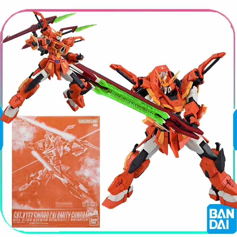 

Bandai Original GUNDAM FM 1/100 GAT X133 SWORD CALAMITY GUMDAM Anime Action Figure Assembly Model Toys Collectible Model