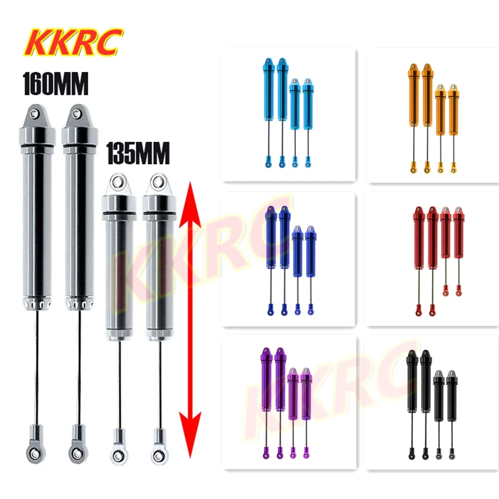 

GGRC 4pcs Traxxas 1/7 UDR Metal Front Rear Shock Absorber 8460 8450 For 1/7 RC Car Traxxas Unlimited Desert Racer