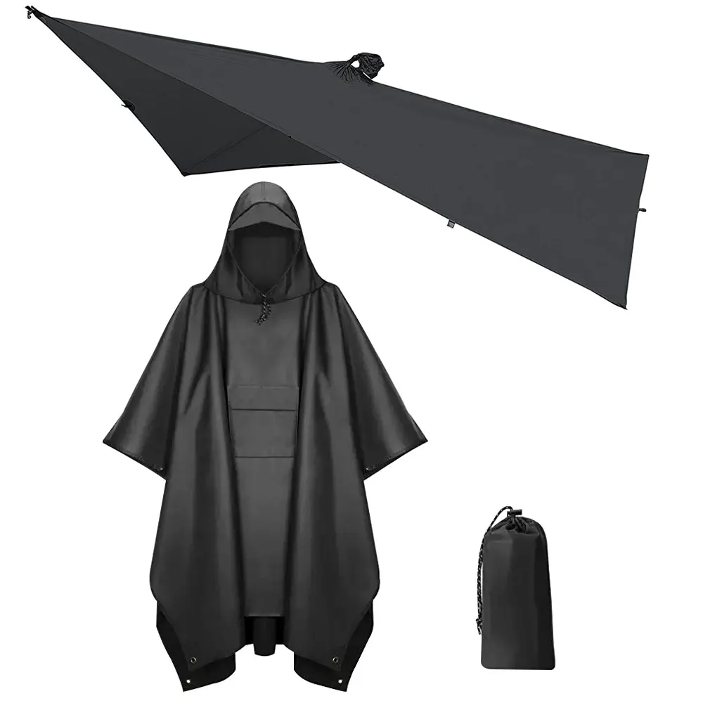 Outdoor Men's Waterproof EVA Raincoat Rain Coat Men Raincoat Awning From Rain Motorcycle Rain Poncho Picnic Mat capa de chuva