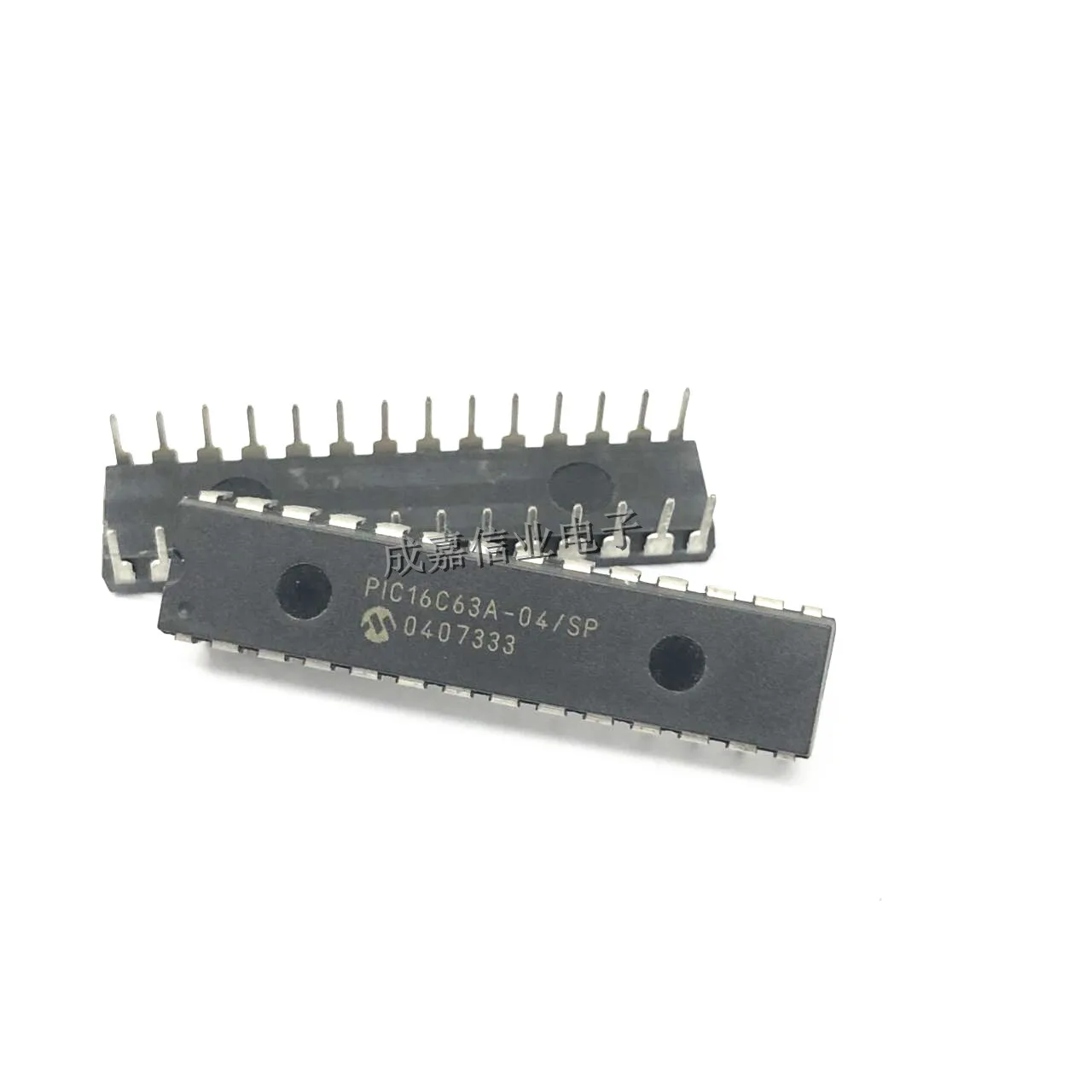 5pcs/Lot PIC16C63A-04/SP DIP-28 8-bit Microcontrollers - MCU 7KB 192 RAM 22 I/O Operating Temperature:0C-+ 70 C