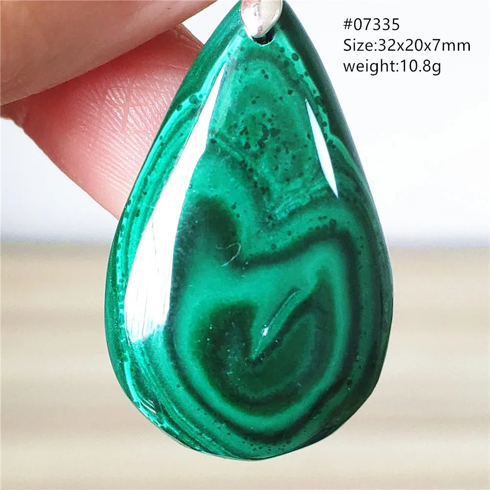 Natural Green Chrysocolla Malachite Pendant Jewelry Gemstone Women Men Malachite Necklace Fashion Jewelry  AAAAAA