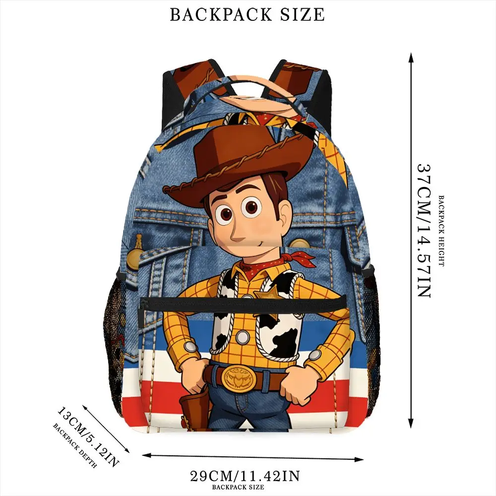 

Рюкзак с принтом «История игрушек» (Вуди), 1 шт., регулируемый плечевой ремень, необходим для ежедневных поездок и отдыха.