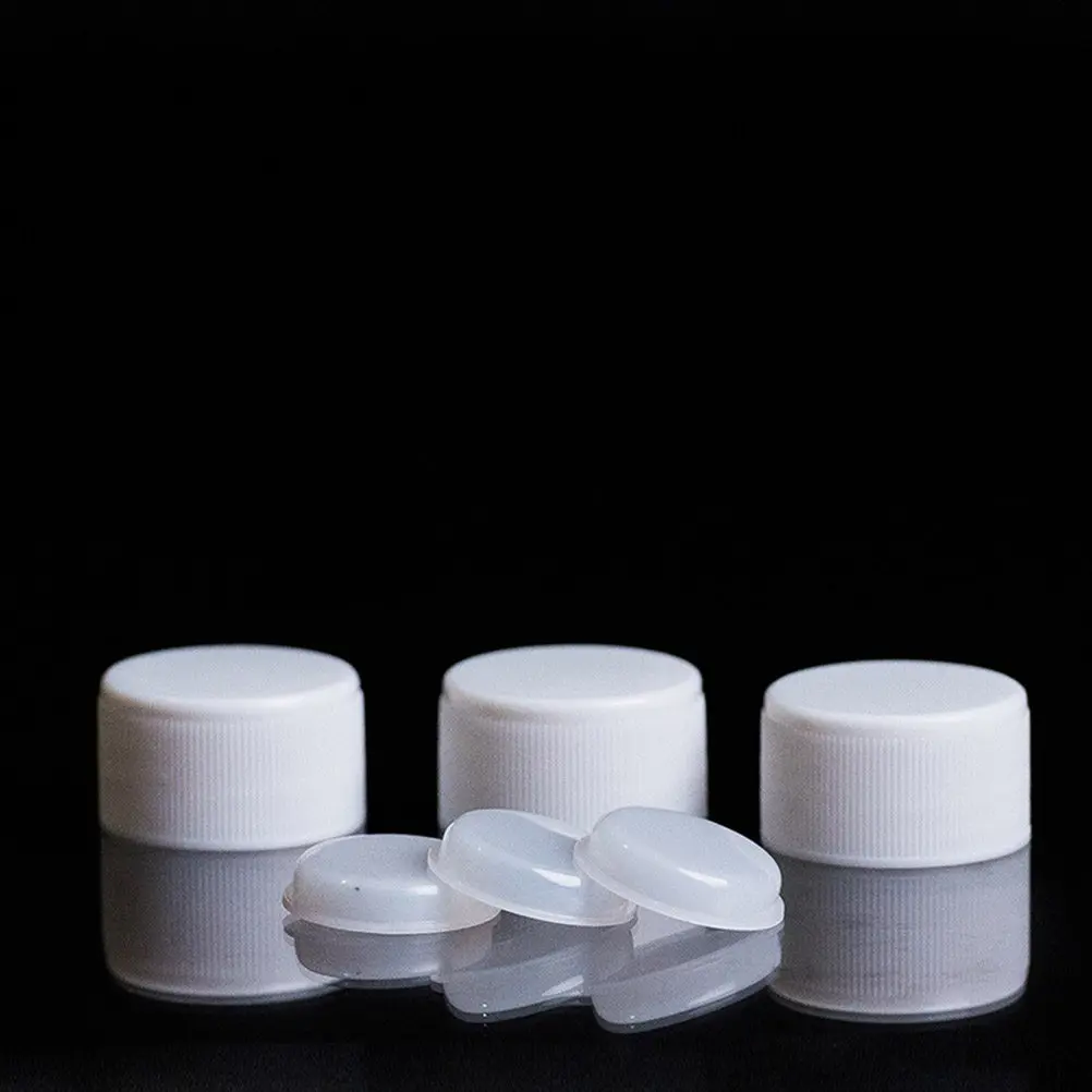 1Set Thickened Leakproof Narrow Mouth Reagent Bottle Plastic Acid Alkali Resistant for Disinfection Lotion Storage