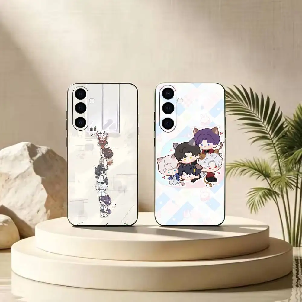 Love And Deepspace   Black Soft Silicone Phone Case For Samsung Galaxy A71 A72 A73 A51 & Other Related Models