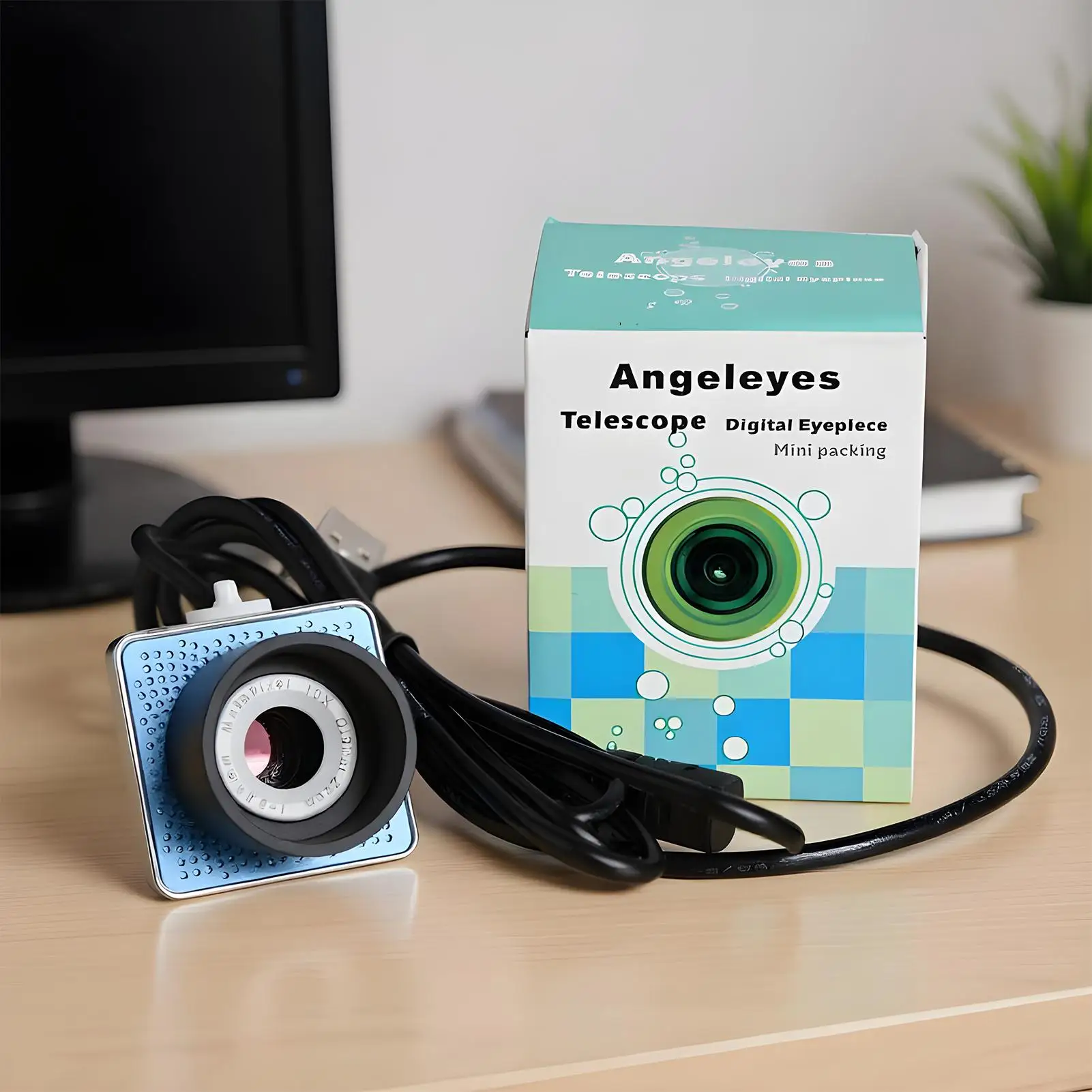 تلسكوب العدسة الرقمية USB تلسكوب كاميرا تصوير التوصيل والتشغيل عالية الدقة التصوير الفلكي تصوير للحياة البرية الطيور