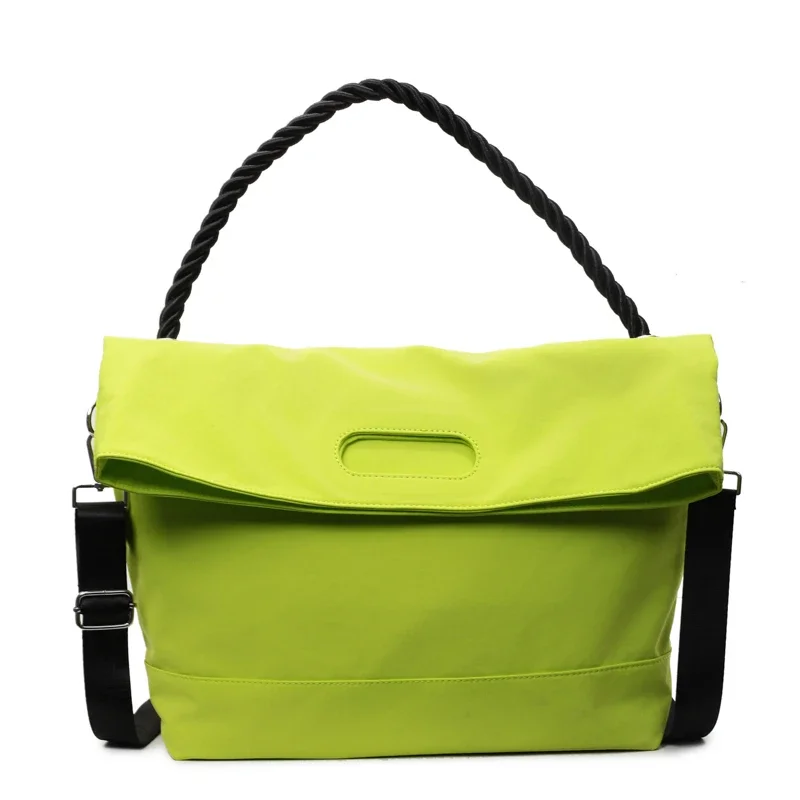 

New Casual Nylon Fabric Large Capacity Handbag, Simple and Niche Folding Tote Bag, Commuting High-end Shoulder Bag Un Sac Épaule
