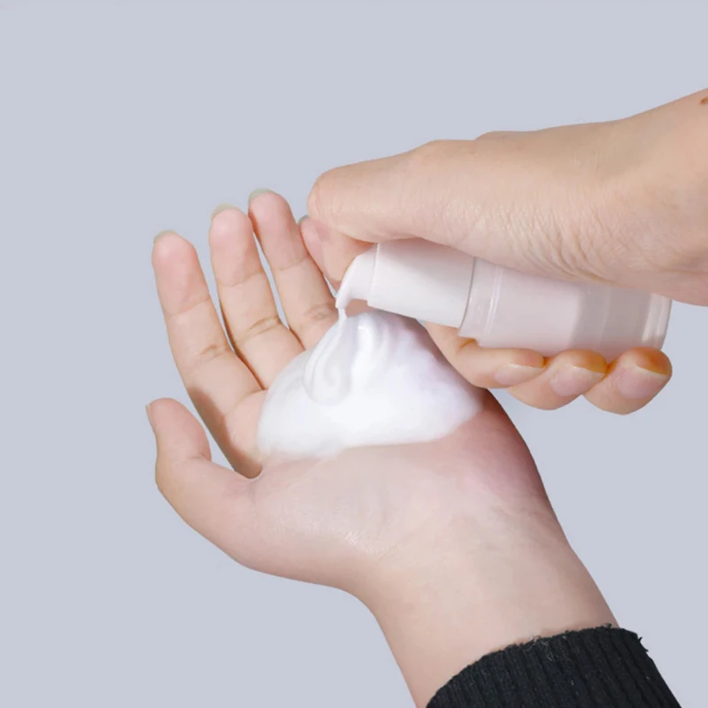 진공 화장품 병 리필 가능 프로스트 덕빌 펌프, 미세 미스트 스프레이 병, 로션 디펜서 크림 용기, 여행, 15ml-50ml