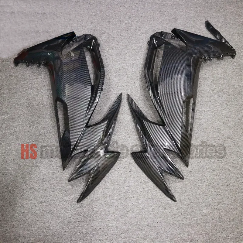 for Kawasaki Ninja 650 2020 2021 2022 2023 motorcycle fairing accessories front upper side panel cover abs body decoration kit