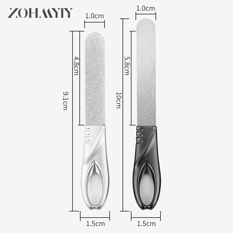 Stainless Steel Teeth File Tooth Grinding Tools Double-Sided Nail File Nail Polishing Tool Dental Correction Tools