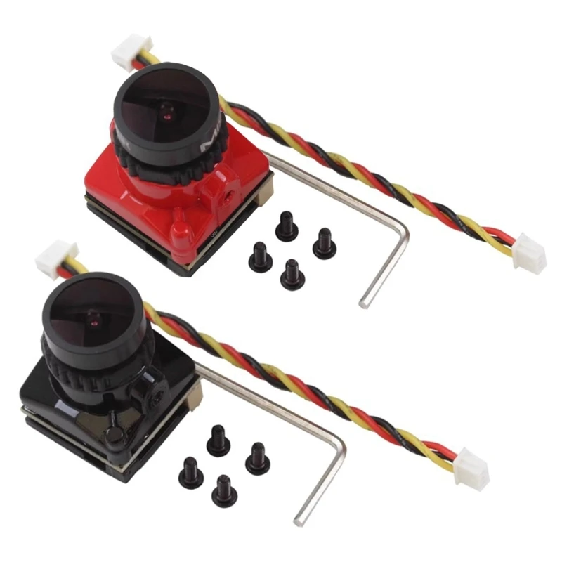 

Micro 1800TVL Camera Format Switching Crossovers Machine Wide Voltages 2.1mm Lens FPV Camera for Drones Flight