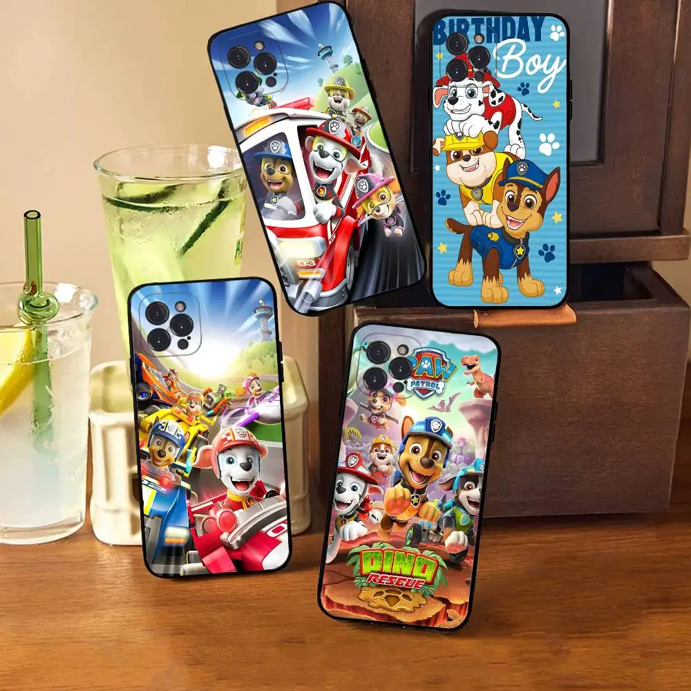 Чехол для телефона Paw Cartoon Animal P-Patrols для iPhone 16, 15, 14, 11, 12, 13, Mini Pro XS Max, чехол 6, 7, 8 Plus X Funda Shell Чехол для телефона Paw Cartoon Animal P-Patrols для iPhone 16, 15, 14, 11, 12, 13, Mini Pro XS Max, чехол 6, 7, 8 Plus X Funda Shell
