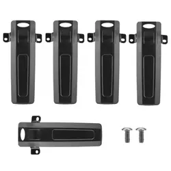 Durable Tear Resist Belt Clip for BAOFENG UV-82 UV-8D UV-6D Two Ways Walkie Talkie PVC Belt Clip with Screws