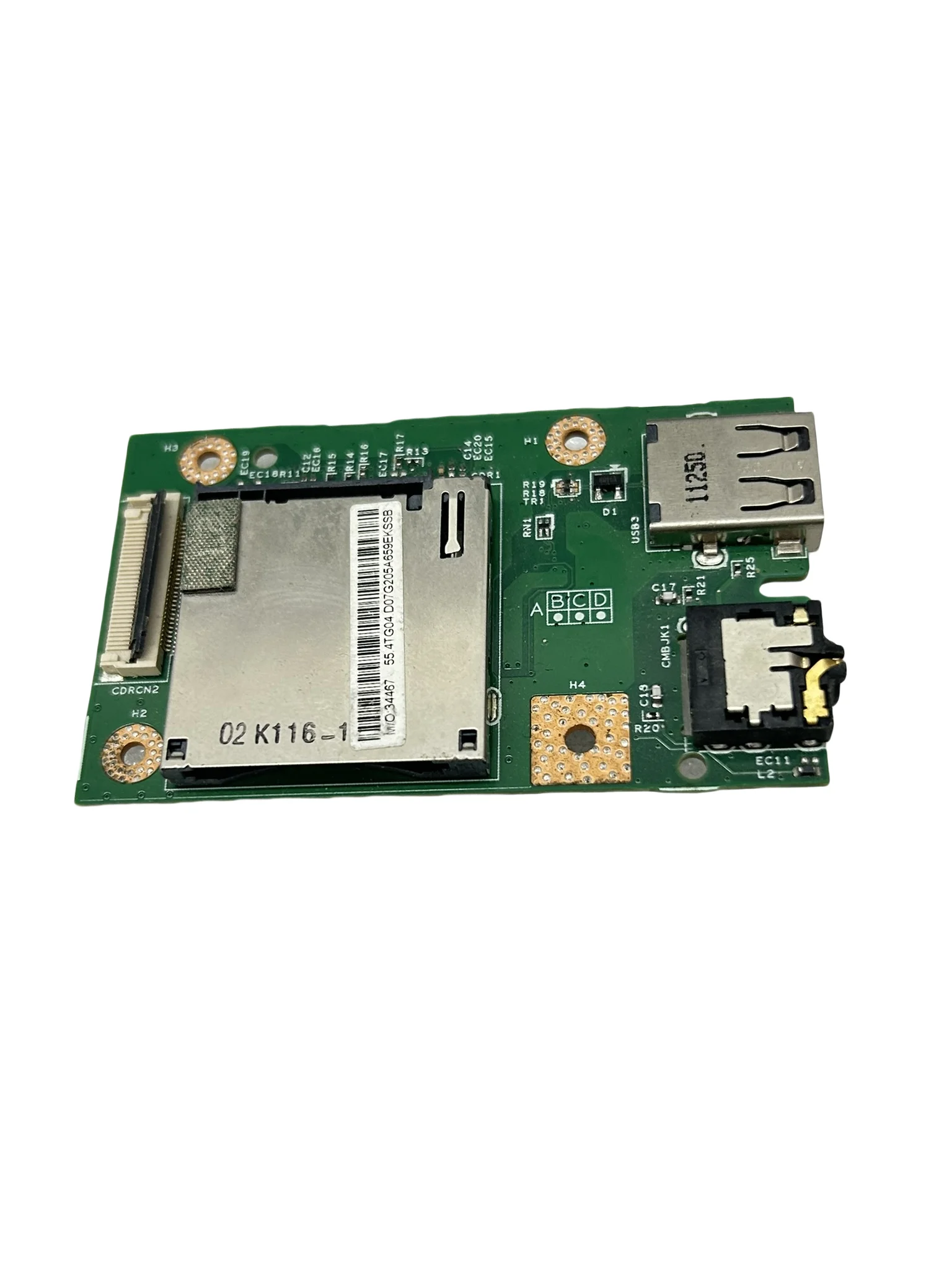 Laptop USB Audio Port Board Single Board For Lenovo B580 B590 V580 M590 Notebook Sound USB Sub‑Board