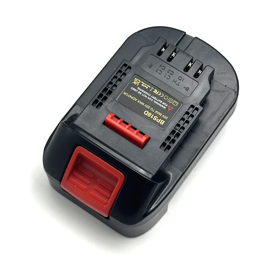 BPS18D Battery Adapter Converter for Black & Decker/Stanley 18V Li-ion to for Dewalt 18V/20V  Battery Power Tools view 6