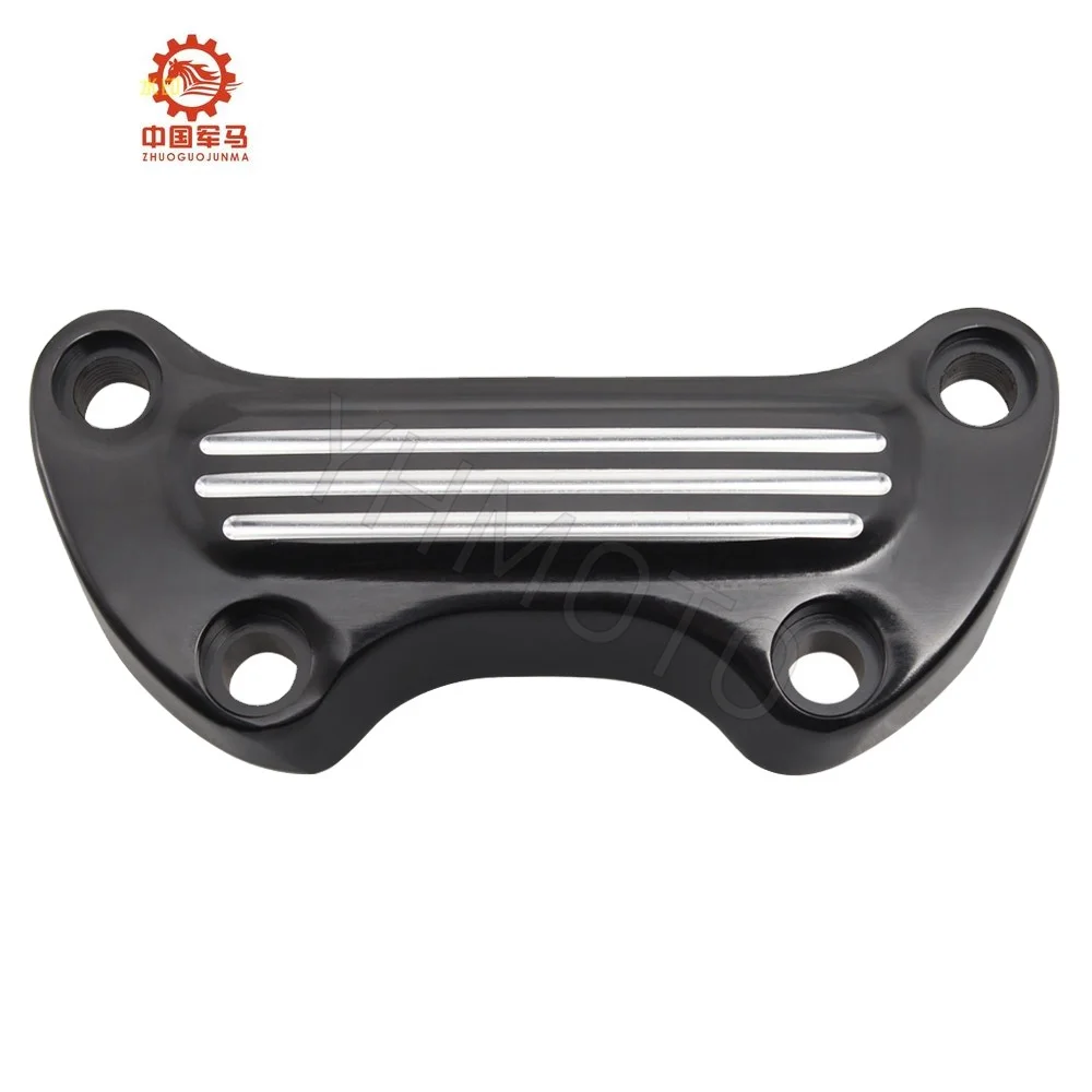 

YHMOTO Aluminum Motorcycle Motorrad Handlebar Bracket Riser Clamp Klemme For Harley Disc Glide Dyna Fat Bob COV FXDF FXDFXE