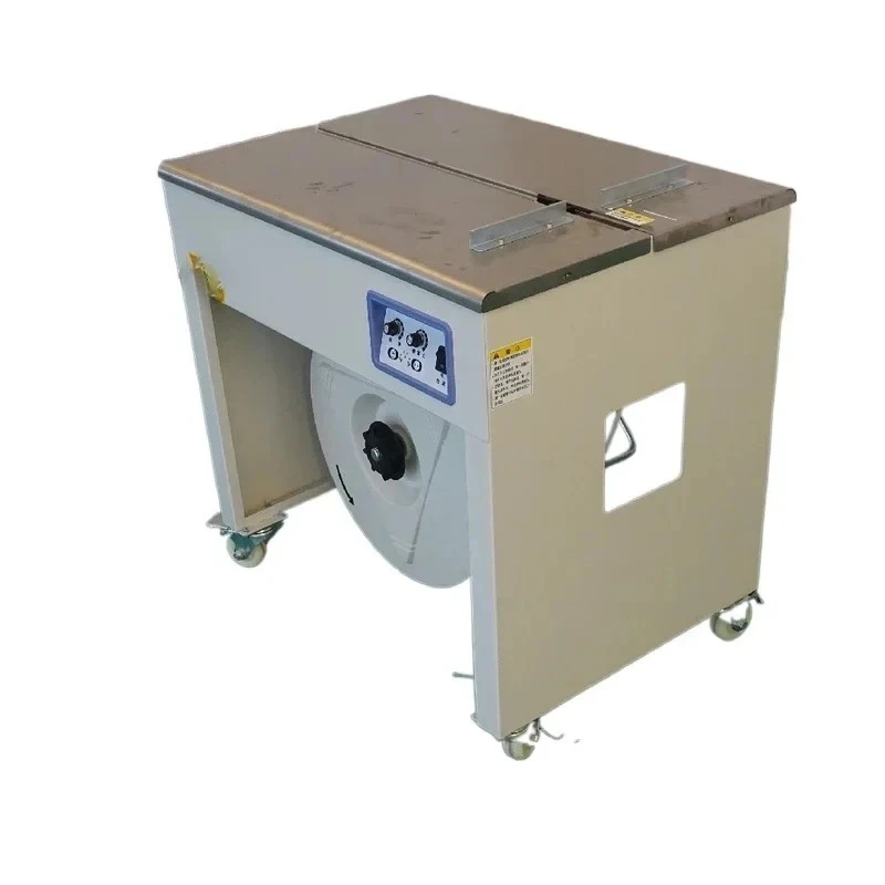 【New】Double Motors Semi Automatic Carton Bundle Strapping PP Strap Packing hine Box
