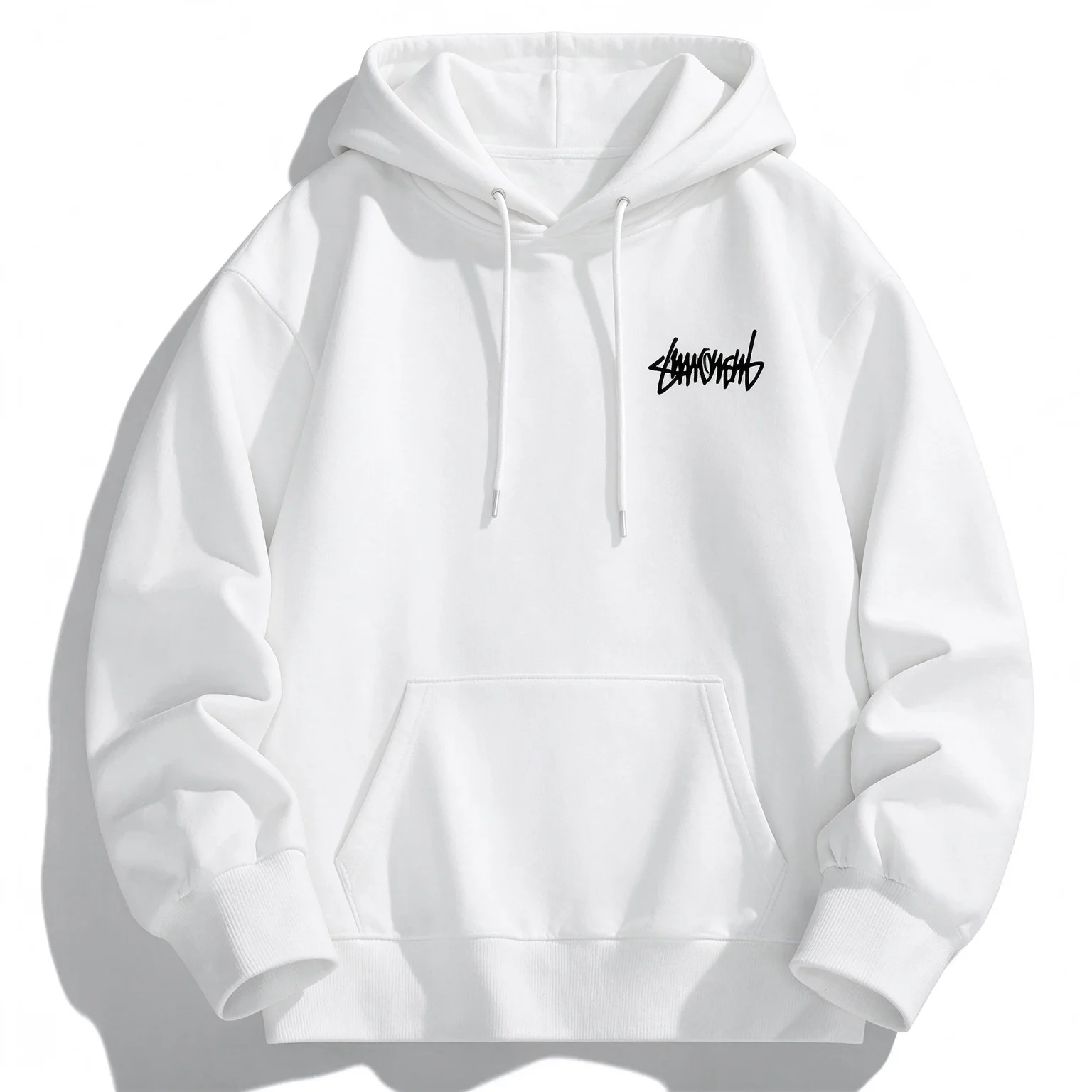 2026 Herbst und Winter Neue lässige Sweatshirts Harajuku Loose Streetwear Tops O-Ausschnitt Pullover Hoodie Einfarbige Damen-Sweatshirts S-3XL – Detail 9