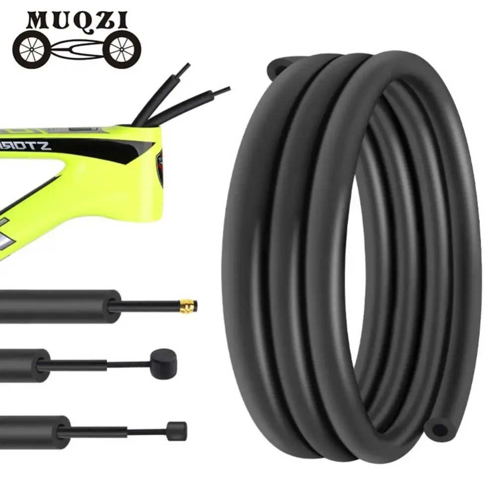 MUQZI Fahrrad 1,6m Rahmen Interne Gehäusevibrations- und Geräuschreduzierung MTB Rennrad Schaltbremskabel Hydraulikschlauchschutz – Detail 1