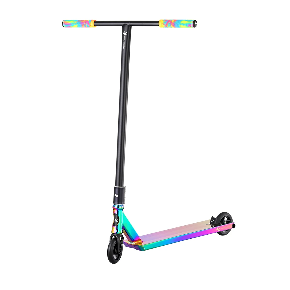 Huoli Sword Street Edition Pro Scooter Black Cheap Kick Scooter Stunt Shops Custom OEM ODM Complete Pro Stunt Scooter