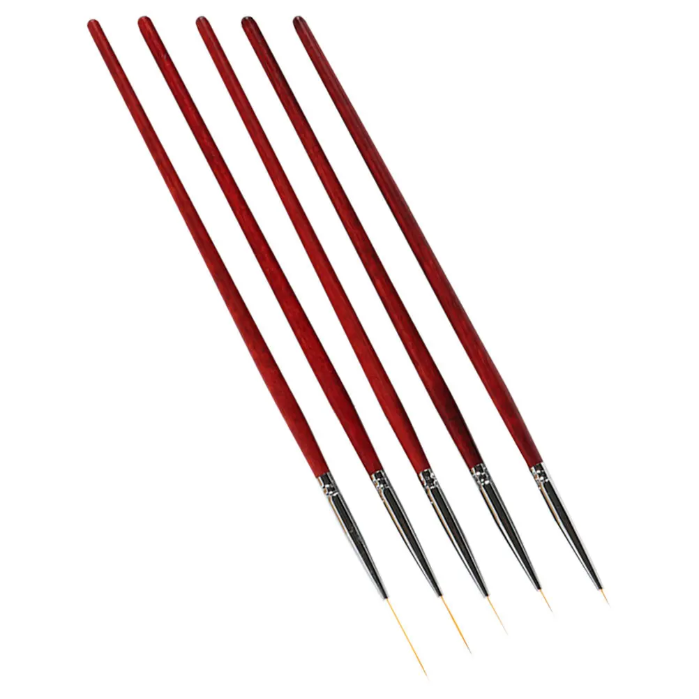 

5pcs Durable Drawing Art Tool Manicure Salon Manicure Accessory For Diy Nail Painting Stylish Accessory Nail Art Diy Tool