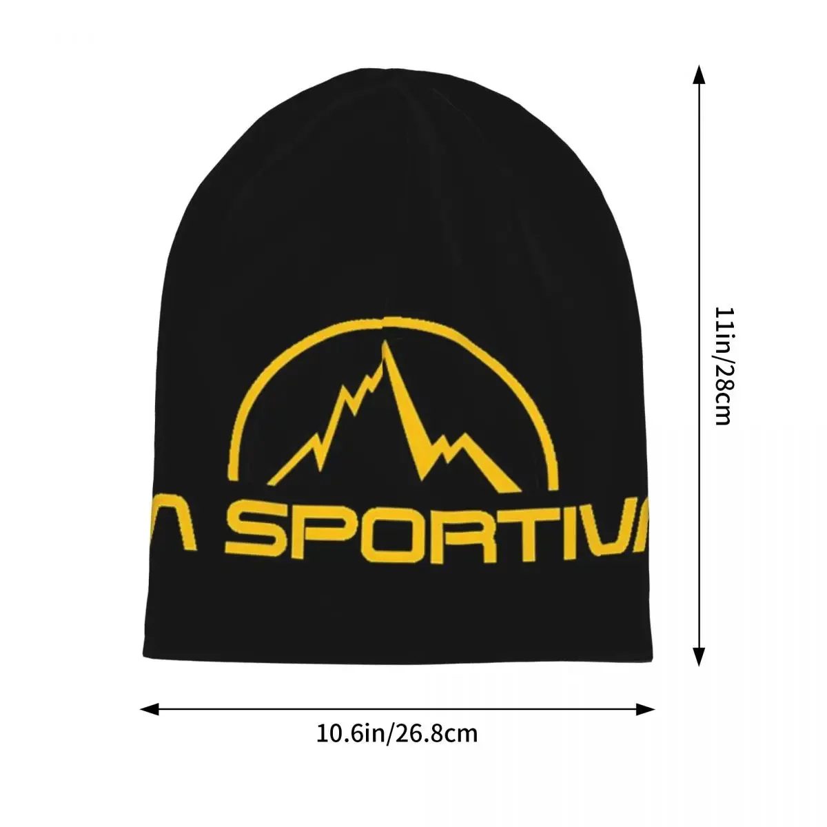 La Sportiva Merch Warm Knitted Cap Fashion Bonnet Hat Autumn Winter Outdoor Beanies Hats for Unisex Adult