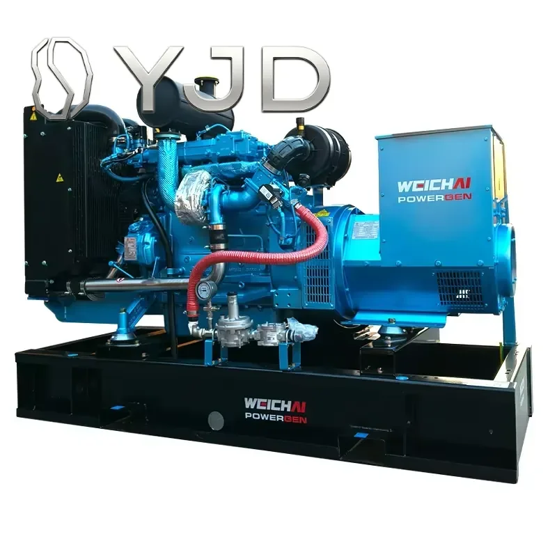 Hot Sale High Quality Engine Portable Power Generator Weichai Single Phase Turbine Generators Silent