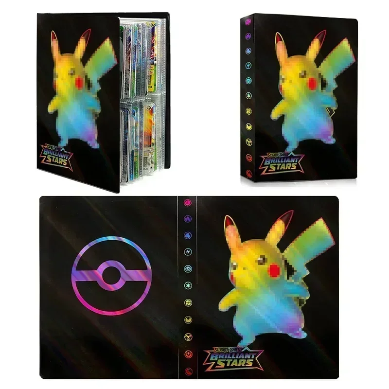 2024 New Charizard Squirtle Holder Binder Collections Holder Anime Card Protector Notebook Pokemon Album 240PCS Card Book