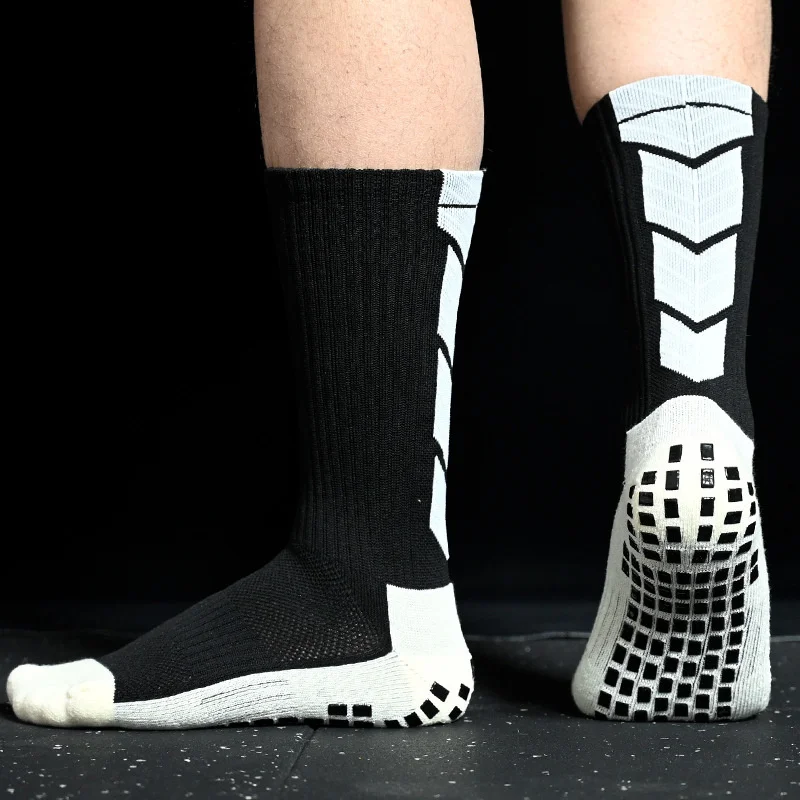 

Soccer Men's Socks Anti Slip Non Slip Grip Pads for Football Basketball Sports Grip Socks