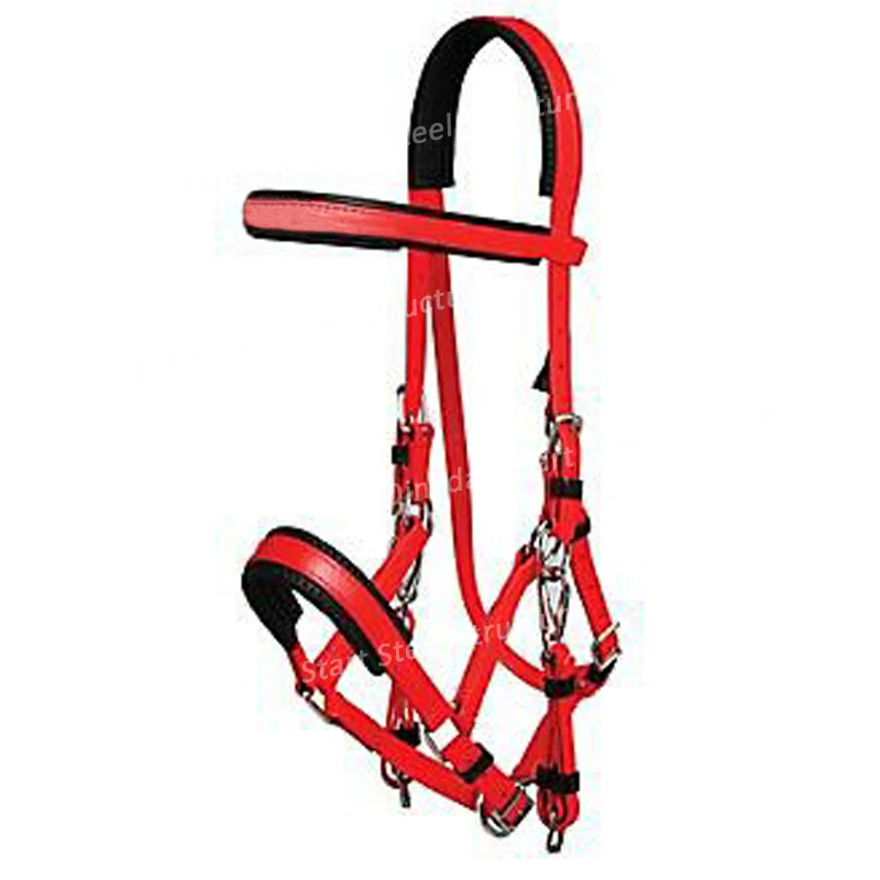 Full Set pvc Horse harness Bridle Halter Horse Bridle Halter