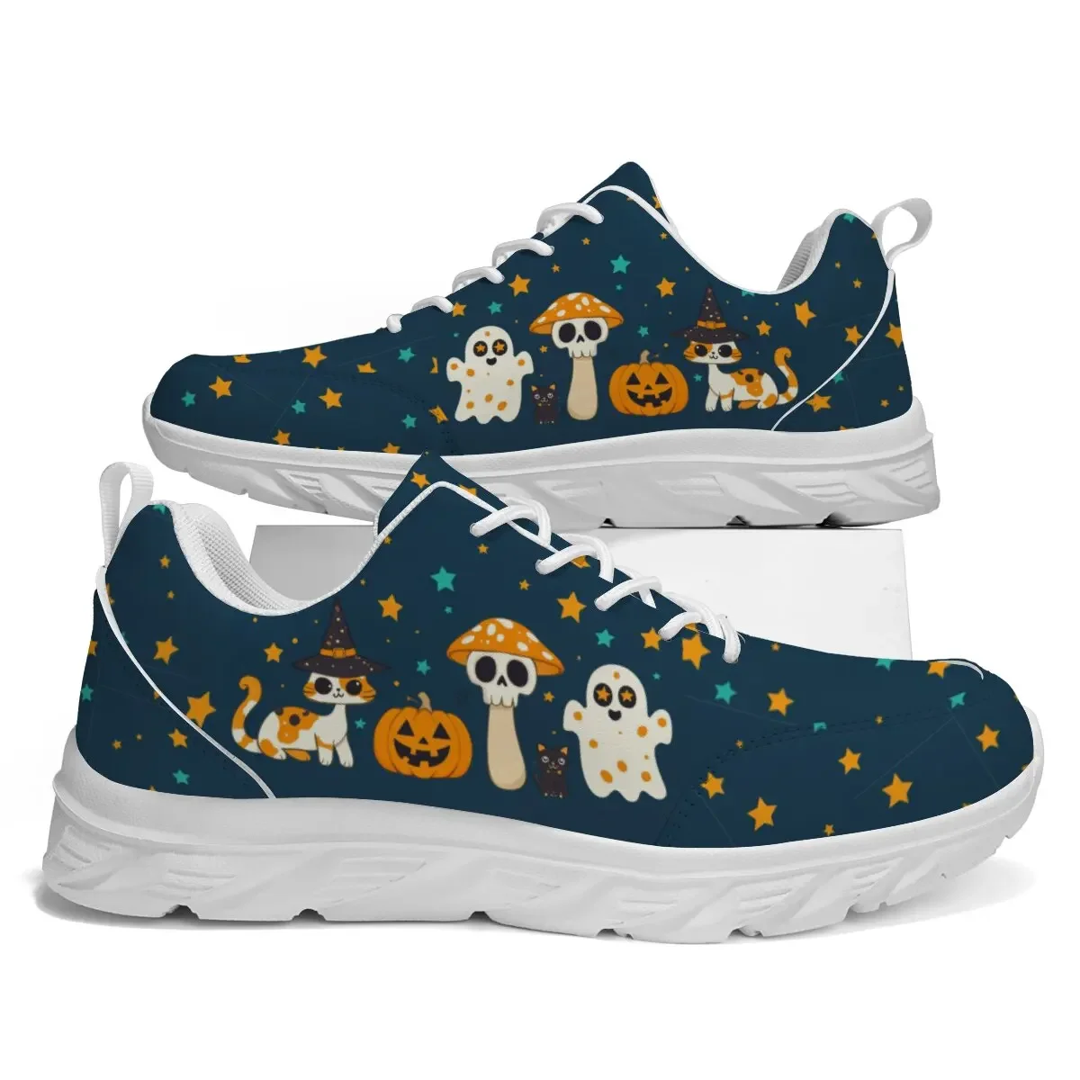 Men Non Slip Athletic Running Sneakers Christmas Lightweight Breathable Comfortable Gym Training Walking Sports Casual Shoes