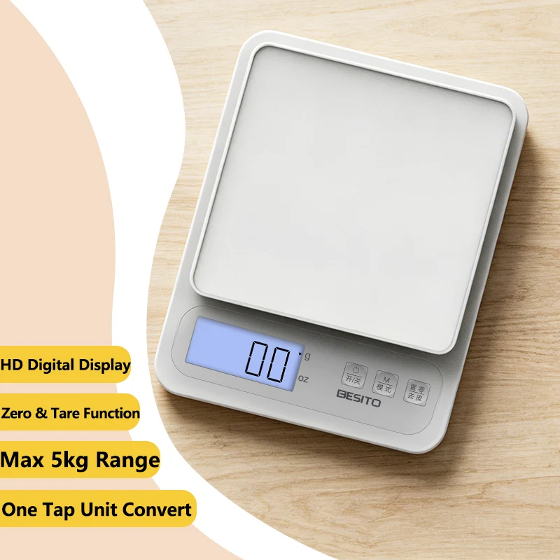 Electronic Scale, Kitchen Scale, High-Precision Household Baking Food Scale, Precise Small Gram Scale, Food Scale, Weight Weighi