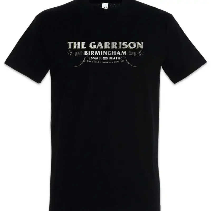 The Garrison T shirt Birmingham Pub Peaky Bar Saloon Blinders Sign Logo Symbol