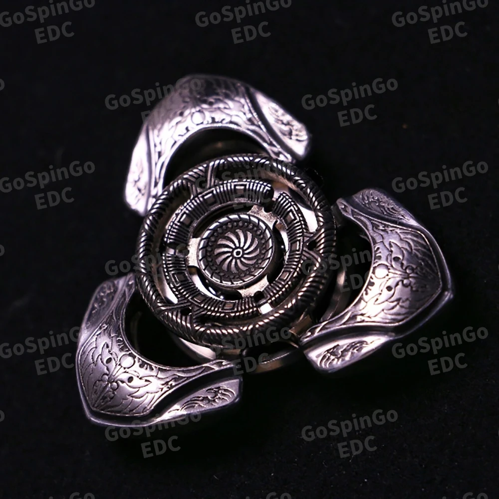 STABLE EDC Mini Special Carving Fidget Spinner Stress Relief Toy Fidget Toys For Adults Office Desk Ring Spinner