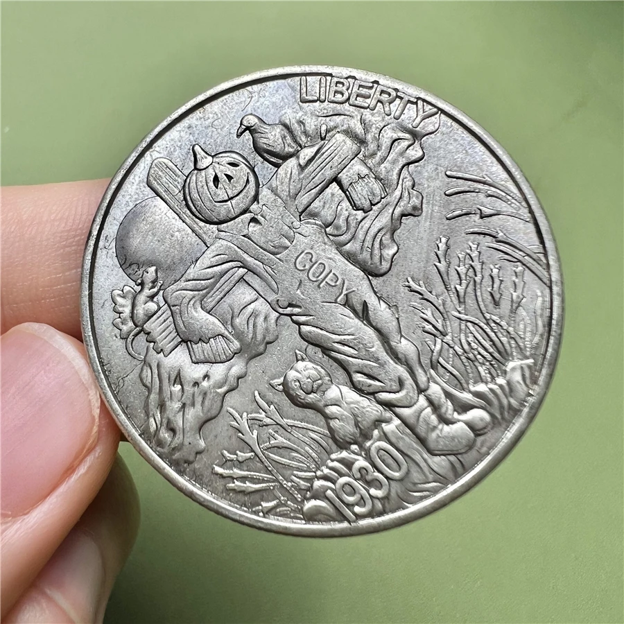 1930 Hobo Cross Coin Jesus Elf Bar God Key Medal More Jerusalem Home and Decoration Souvenirs Gift Idea Copy Coins