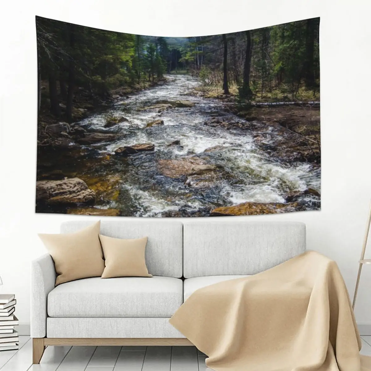 

MINDS IN NATURE MODERN PRINTING #26602347 Tapestry