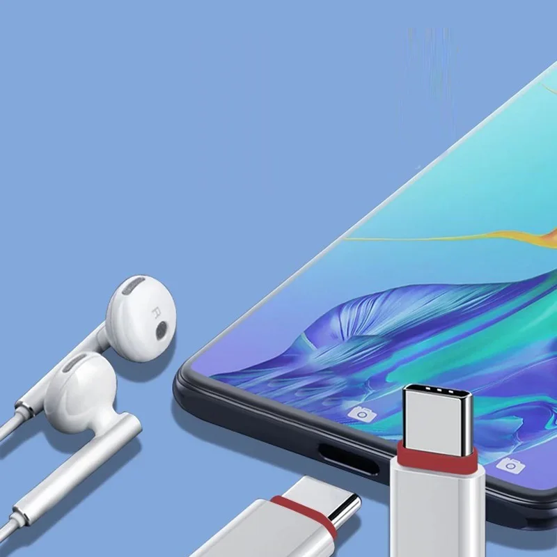 Type c To 3.5mm Earphone Adapter 3.5 Jack USB C Audio Converter for iPhone 15 Samsung USB C to 3.5mm Headphone Connector image 3